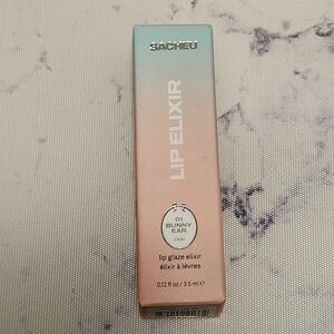 Sacheu Lip Glaze Elixir 01 Bunny Ear Clear Sealed
